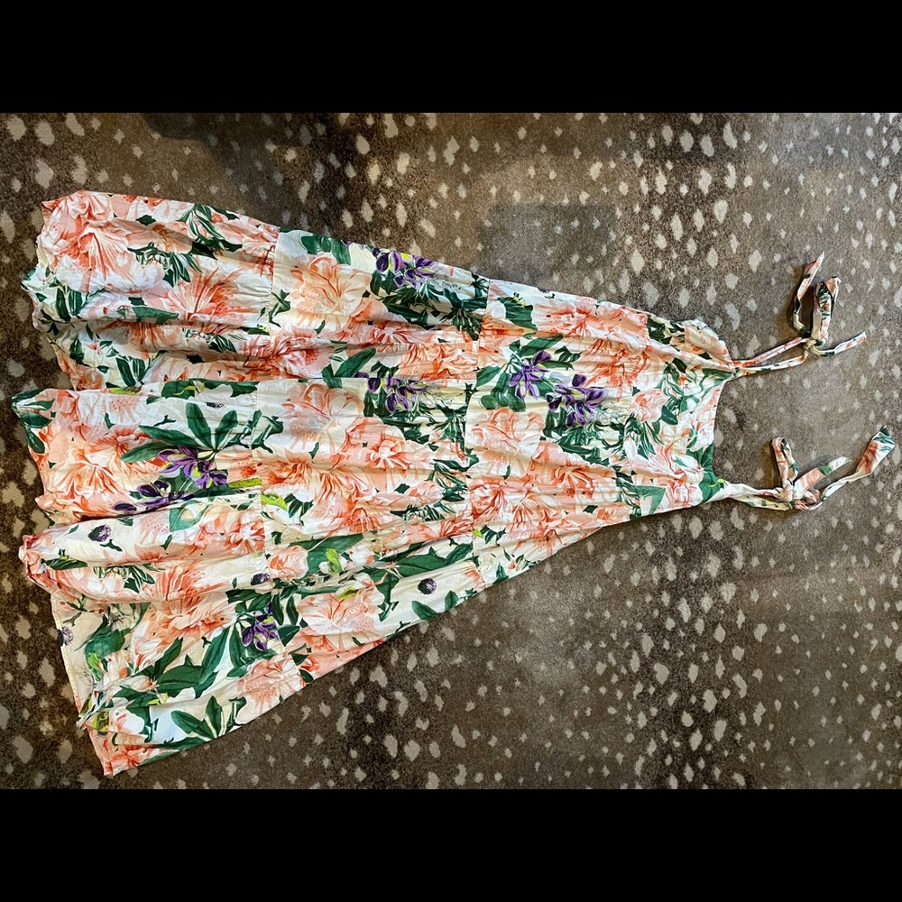 Floral midi dress